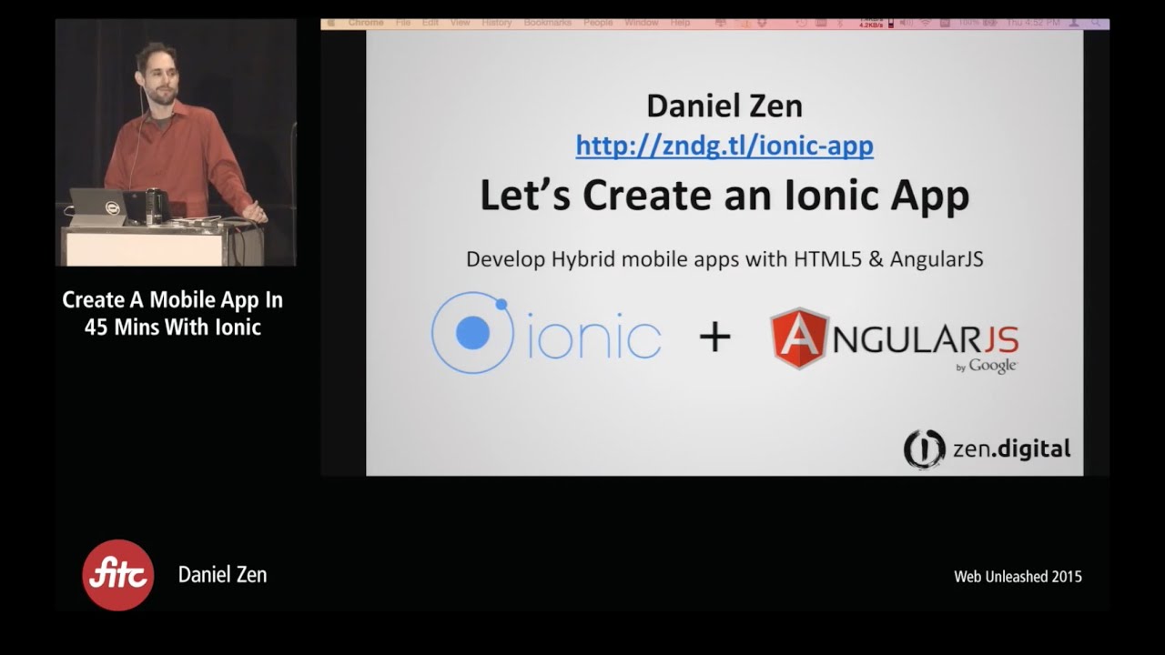 Build an Ionic App in 45 minutes (or less)
