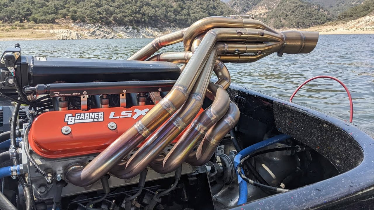LS SWAPPED JET BOAT DRIVE BY!