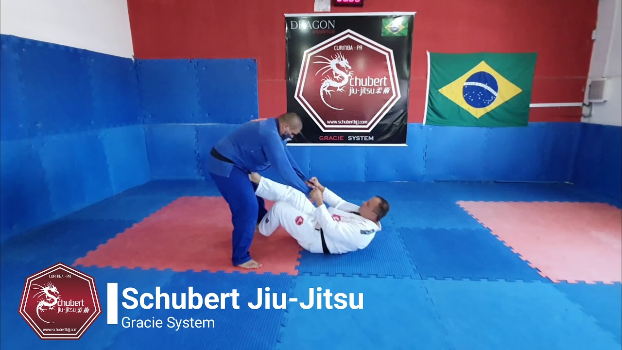 Jiu-Jitsu - Domínio de mangas conceitos raspagem balão e tripé - Marcos Schubert