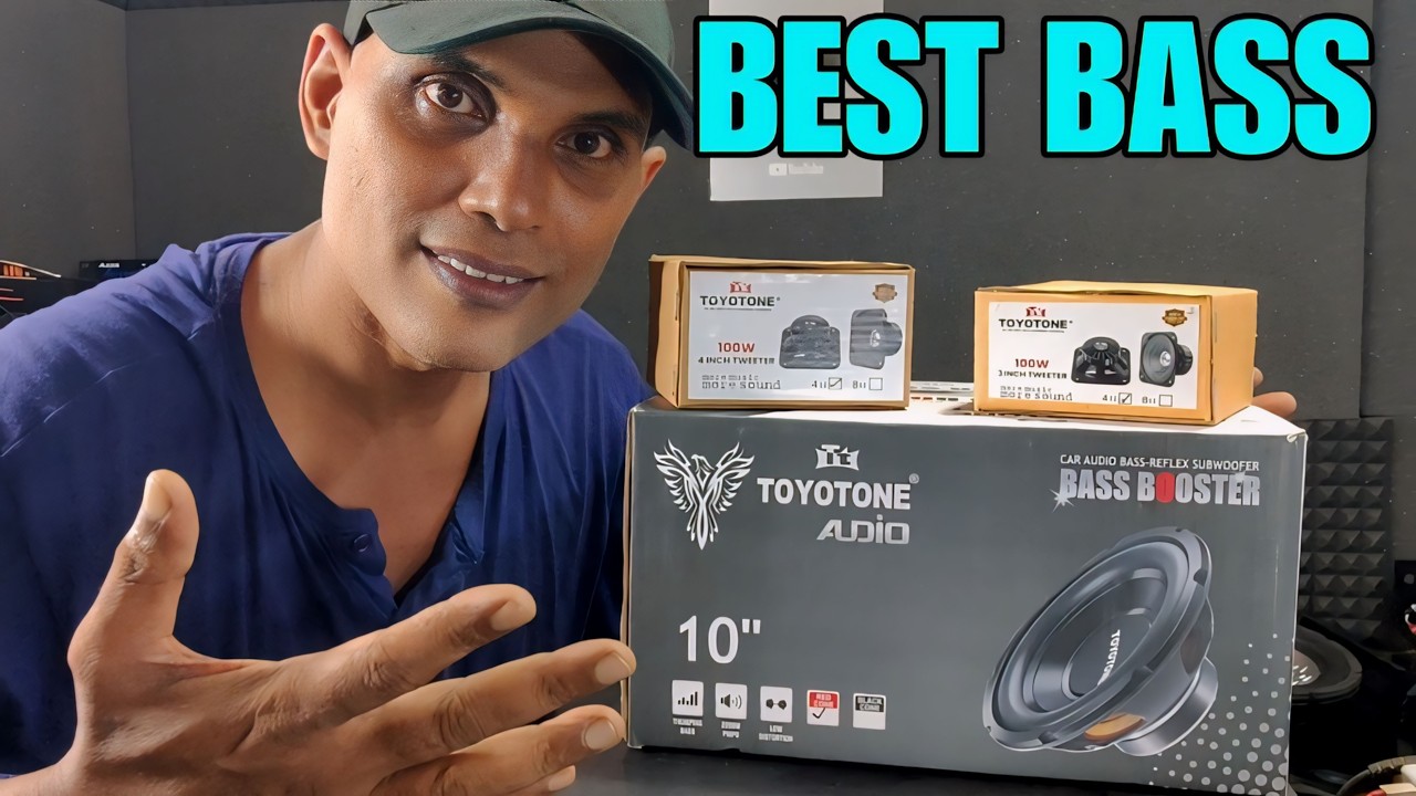 Unbelievable Bass at a Budget Price! Toyotone 10-Inch Subwoofer Review