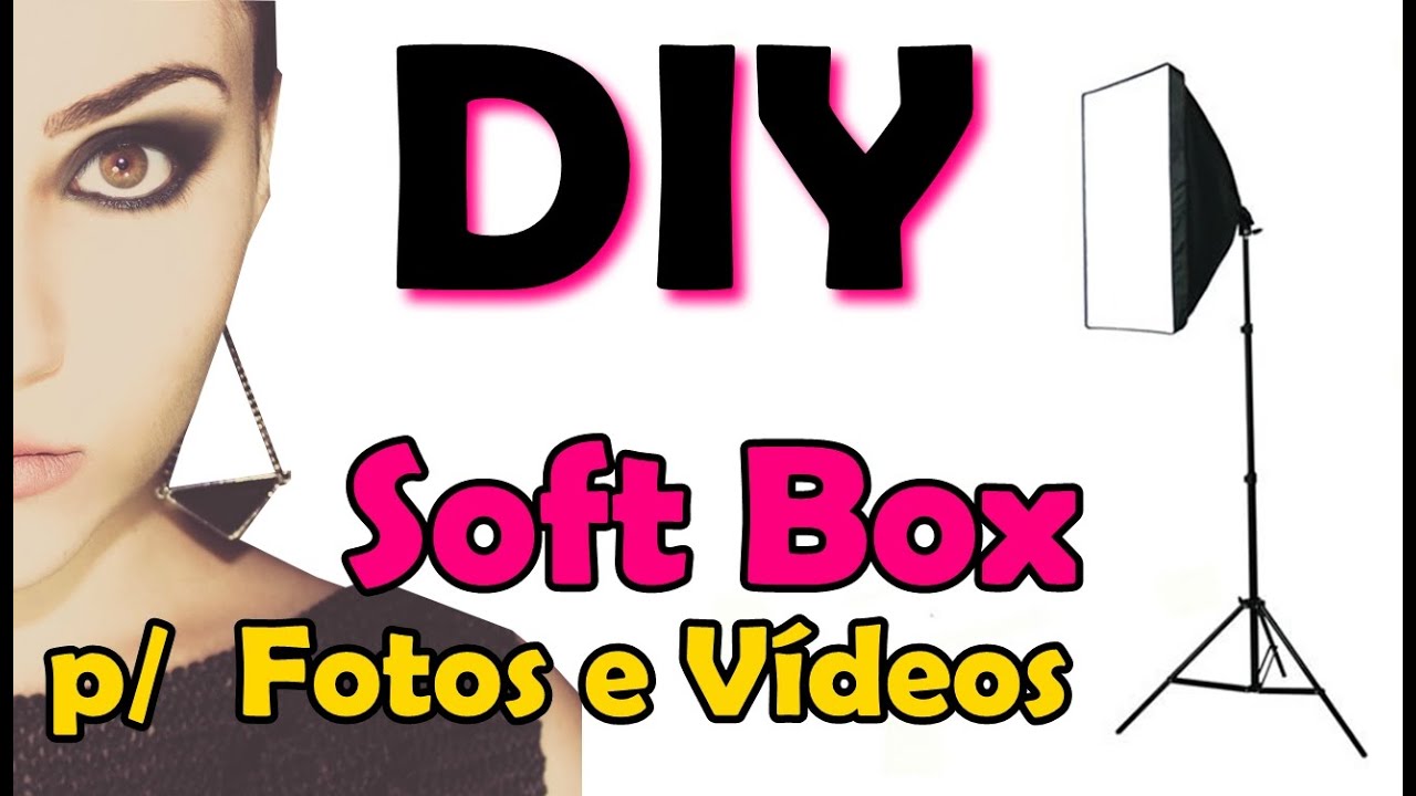 Como fazer uma softbox caseira