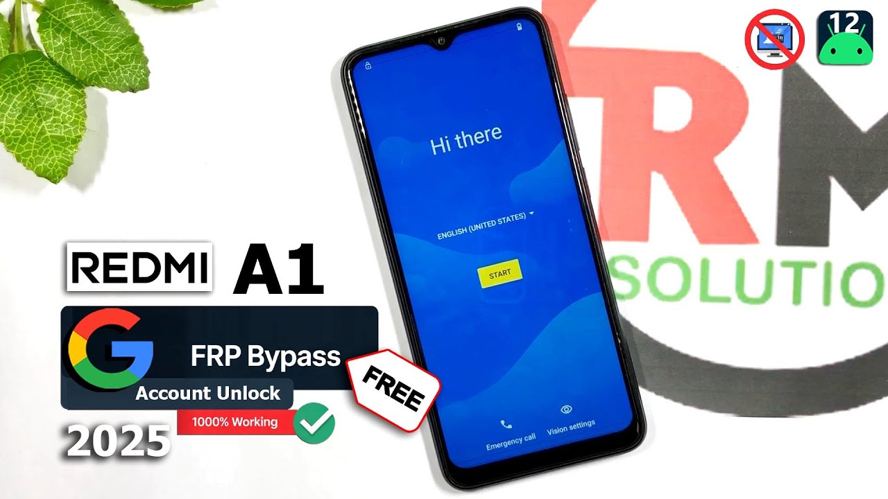 HOW TO REDMI A1 (ANDROID 12) FRP BYPASS 2025 WITHOUT PC | REDMI A1 FRP BYPASS WITHOUT PC💯UPDATE 2025
