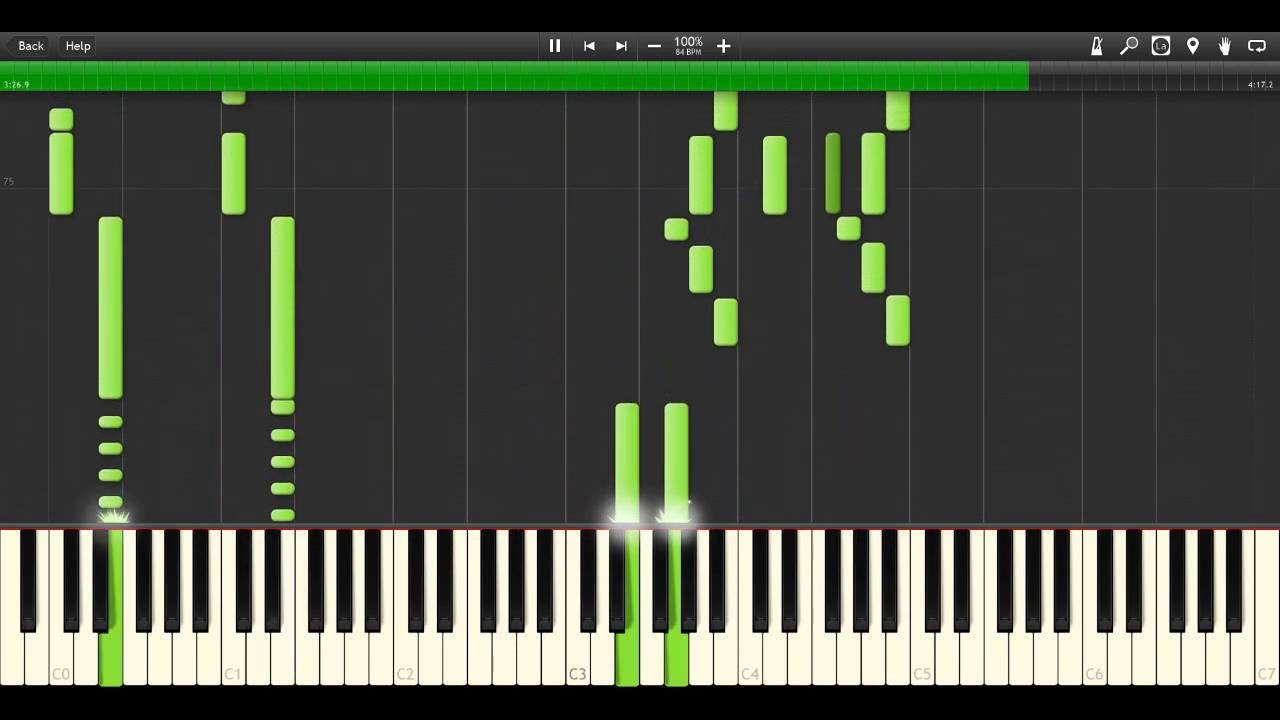 ONE OK ROCK - Nobody's Home - Piano MIDI Version