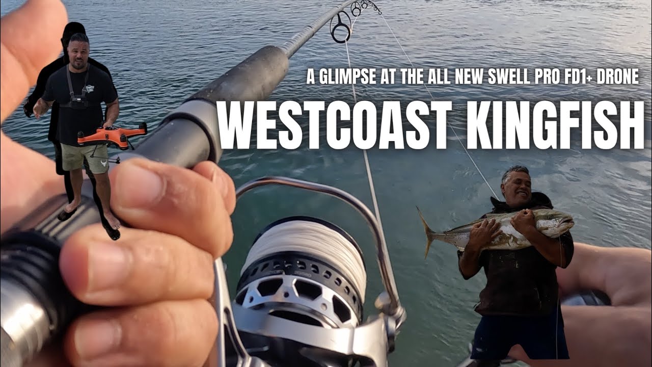 Kingfish Mayhem & testing out the new SwellPro FD1+ Drone