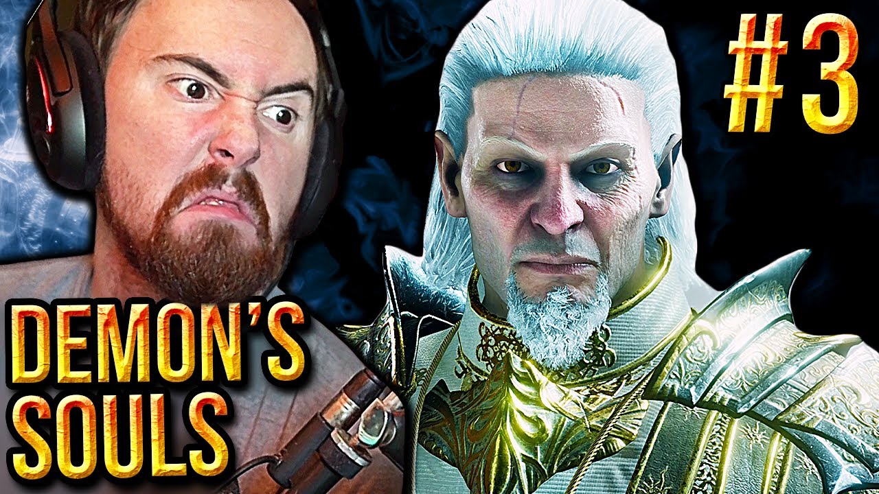THE FINALE! Asmongold Plays Demon's Souls - PART 3 & SPEEDRUN REACTION | PS5 REMAKE
