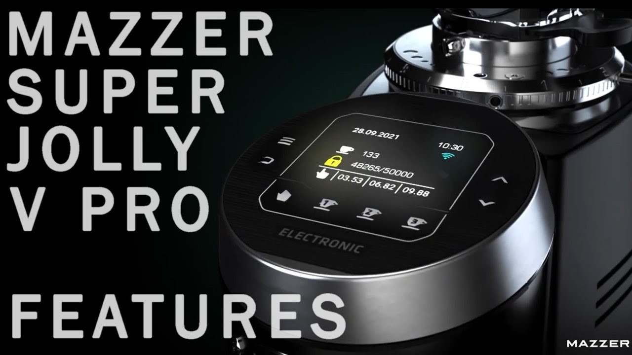 (228) Mazzer SuperJolly V Pro Coffee Bean Grinder Features 2023 Model By Mazzer for Malaysia Barista