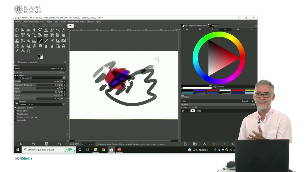 GIMP: Colores | 7/32 | UPV