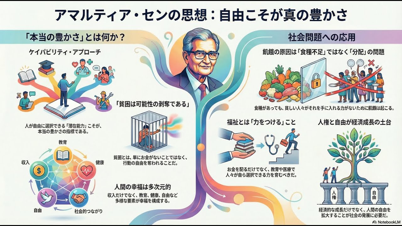 アマルティア・セン：自由の経済学