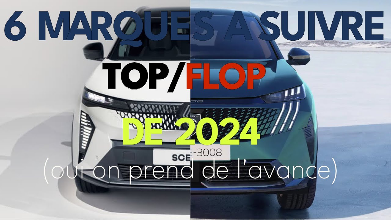 3 marques à suivre en 2024 et 3 pas au top :(