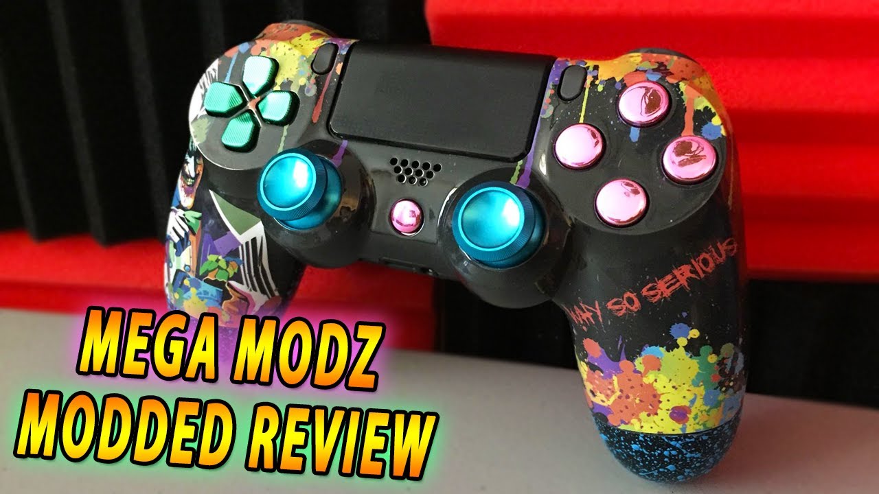 Mega Modz PS4 Modded Controller & NEW Armor Repair Assist Mod | Review & Tutorial W/ Frank Sparapani