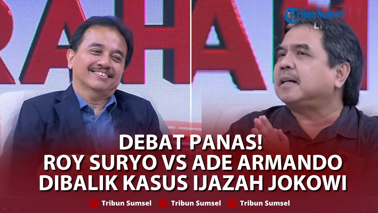 🔴DEBAT PANAS!  Roy Suryo VS Ade Armando Soal Isu 'Orang Besar' Dibalik Kasus Ijazah Jokowi