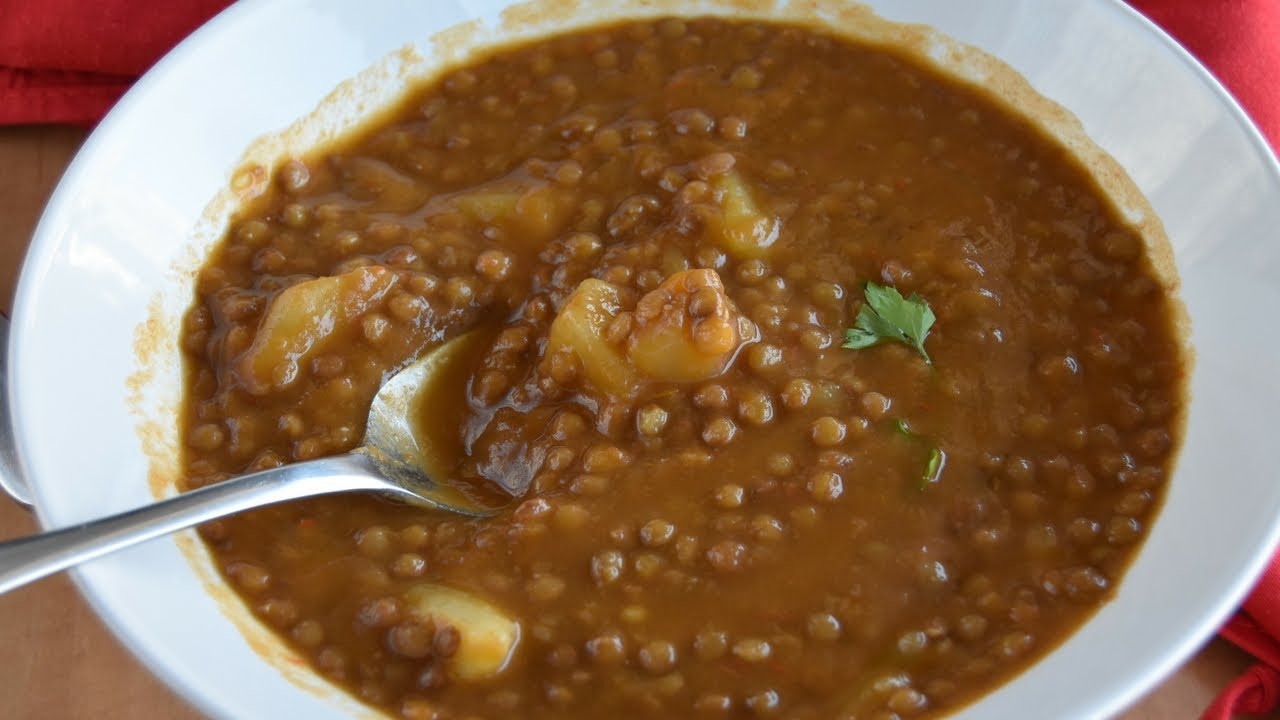 😍 Lentejas con verduras fáciles y económicas SALUDABLES Y DELICIOSAS