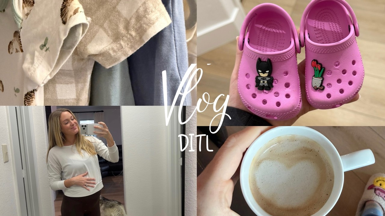 DITL VLOG | 24 WEEK BABY APPOINTMENT + GOING THRIFTING FOR BABY CLOTHES