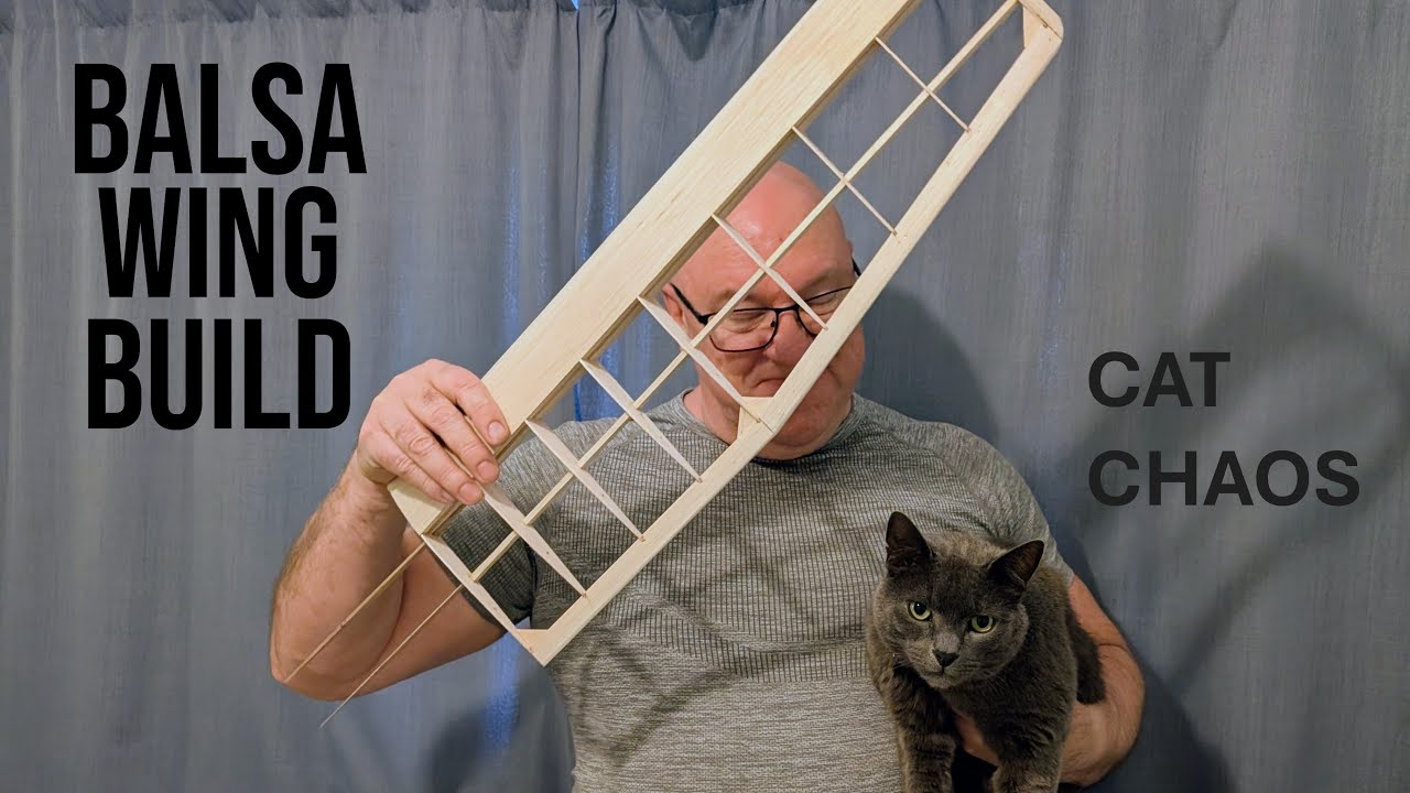 How to Build a Balsa Wing from Plans | Rib “Sandwich” Method, Tips, Mods & Sooty’s RC Workshop Chaos