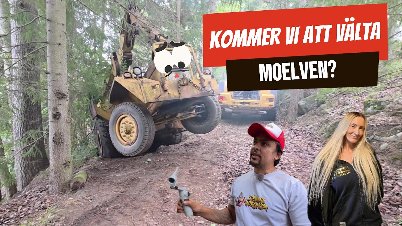 Räddar en Volvo bm Maskin