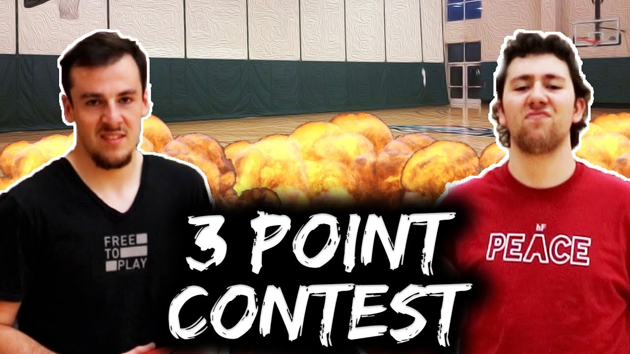 3 POINT CONTEST!!! MORE BASKETBALL CHALLENGES!!!