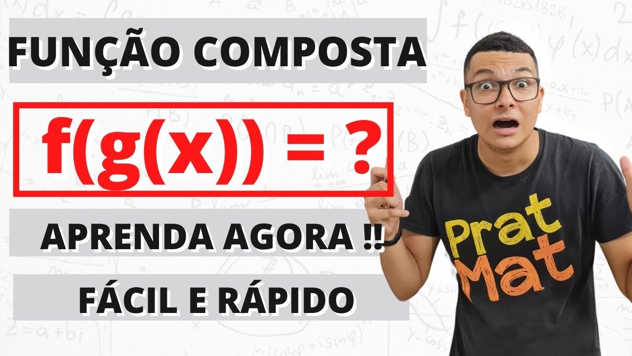 🛑FUNÇÃO COMPOSTA FÁCIL E RÁPIDO !! APRENDA AGORA !!