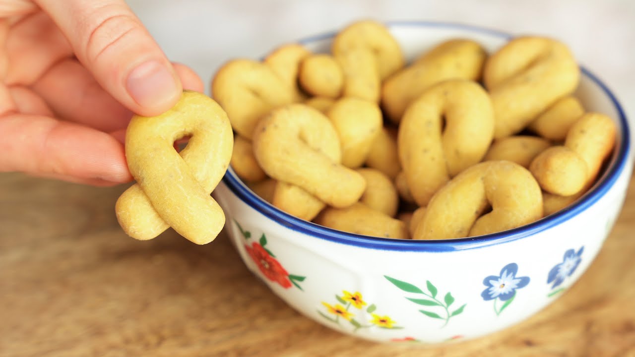 Полезные таралли из нутовой муки – Итальянская хрустящая закуска, вкусная и простая!