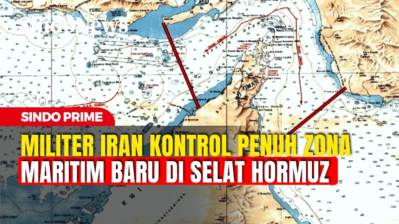 Iran Umumkan Batas Baru Pengawasan Selat Hormuz! | Sindo Prime | 05/05