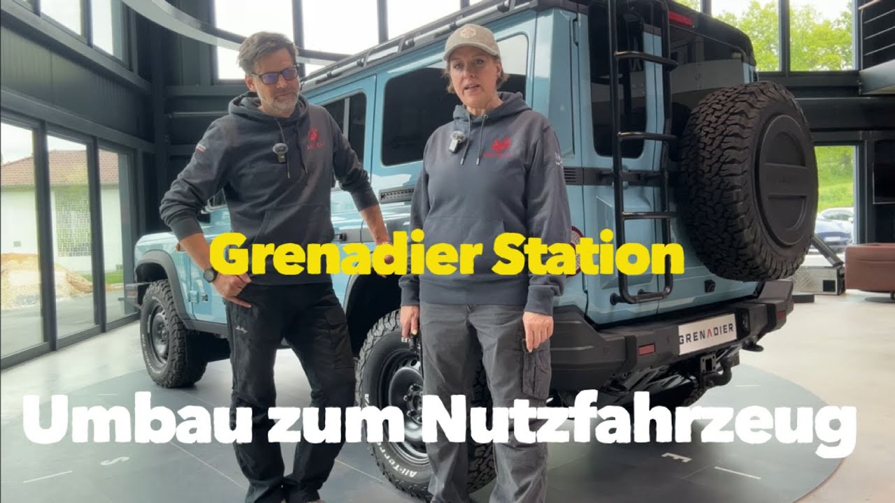 Bei uns im Basecamp könnt ihr euren INEOS Grenadier Station Wagon zum Nutzfahrzeug umbauen lassen