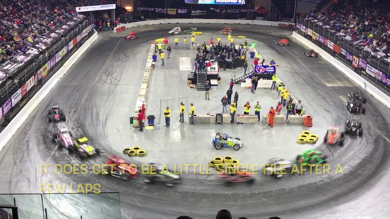 PPL Center....exciting TQ midget indoor racing