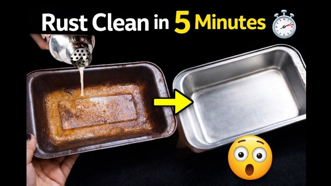 வெறும் இரண்டு ரூபா போதும் ! துரு புடிச்ச Baking pan, தோசை கல் புதுசு மாதிரி ஜொலிக்கும்! Viral tips 