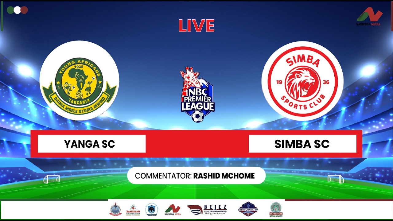 LIVE: YANGA SC V/S SIMBA SC /KKOO DERBY / NEW AMAAN ZANZIBAR