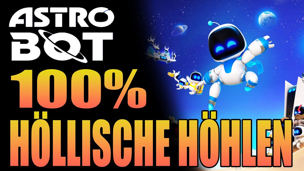 Astro Bot 100% Guide - Höllische Höhlen - Alle Bots - Alle Puzzle - Furnace Fever