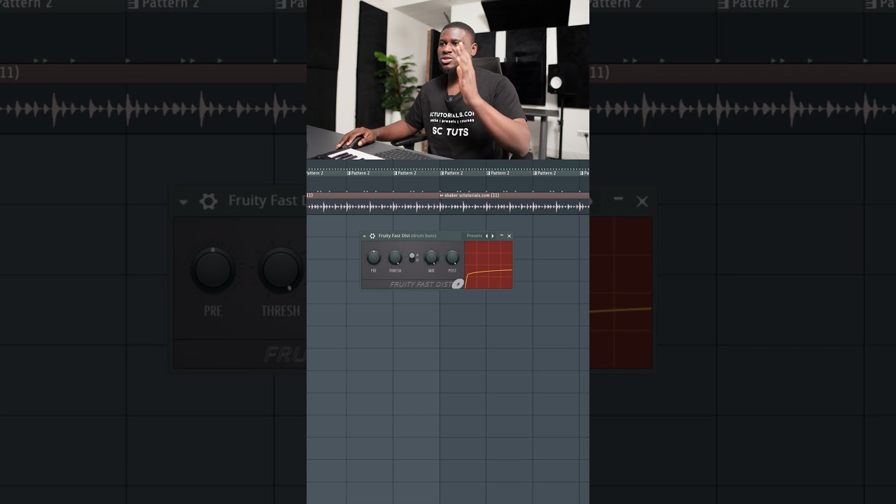 Punchy drums with stock plugin in FL Studio