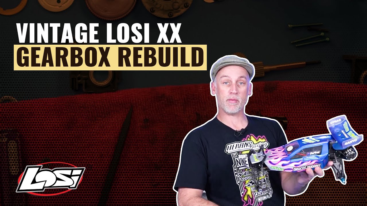 Vintage Team Losi XX Gearbox Rebuild Tutorial - Bring Your RC Car Back to Life! | #askhearns