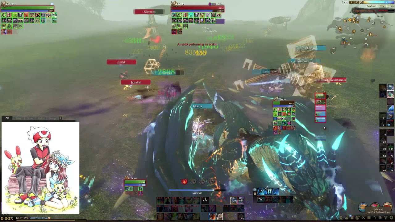 ArcheAge Conviction - PvP Ynystere Pok&eacute;dex vs Haranya Faction and Ten Close Friends