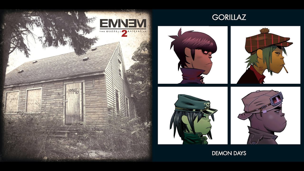 Eminem vs. Gorillaz - Feel God Inc. (Mashup)
