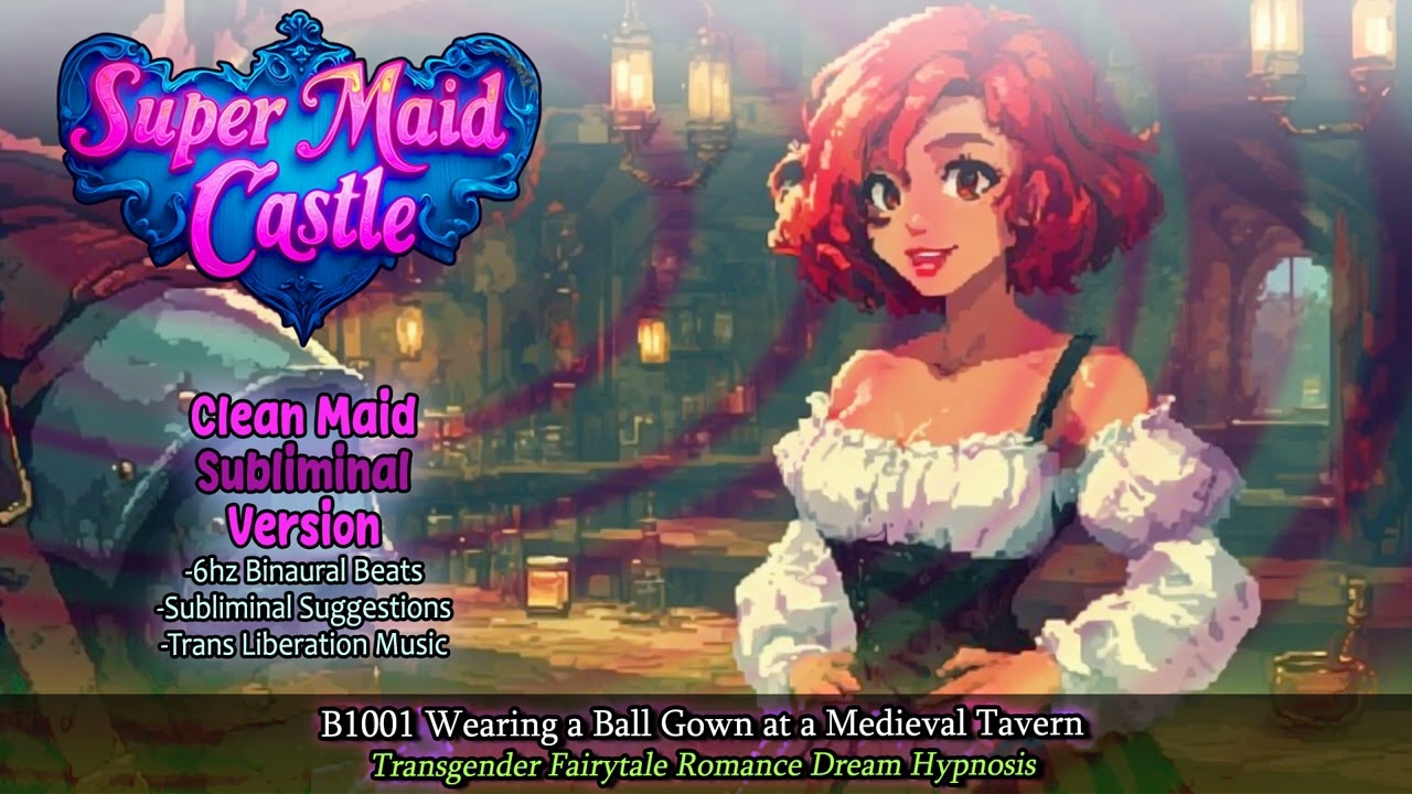 B1001 Wearing a Ball Gown at a Medieval Tavern