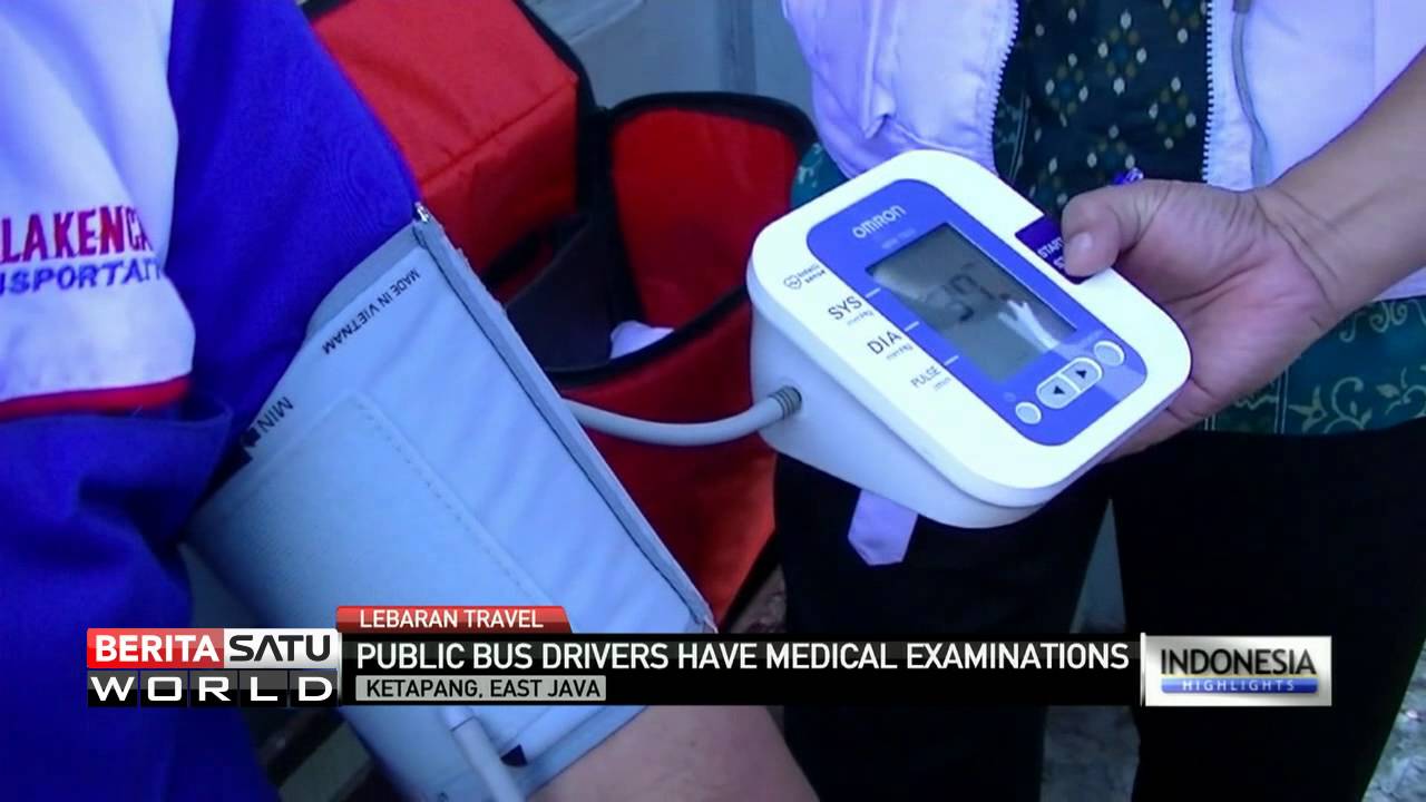 Public Bus Drivers Have Medical Examinations