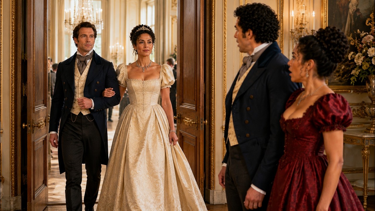 THE DUKE OPENED THE BALL WITH HIS MISTRESS&mdash;THE DUCHESS ENTERED ON THE ARM OF THE MISTRESS'S HUSBAND
