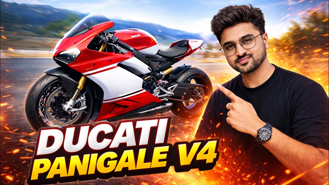 Ducati Panigale V4 Exhaust Note 🔥👍