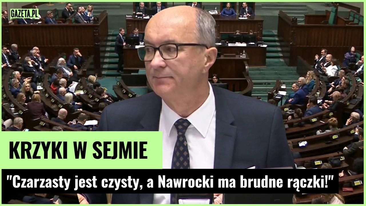 Awantura w Sejmie. 