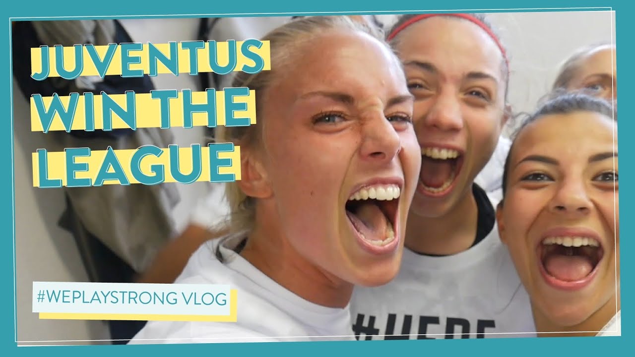 Juventus WIN THE LEAGUE 🎉 and Lisa meets you guys! 👋 #WePlayStrong