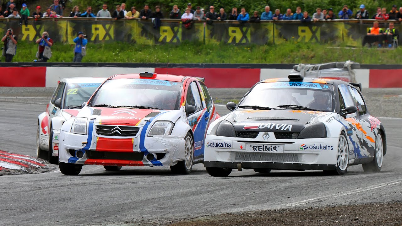 2013 Norway RX S1600 Full Final Replay - World RX European Rallycross Championship