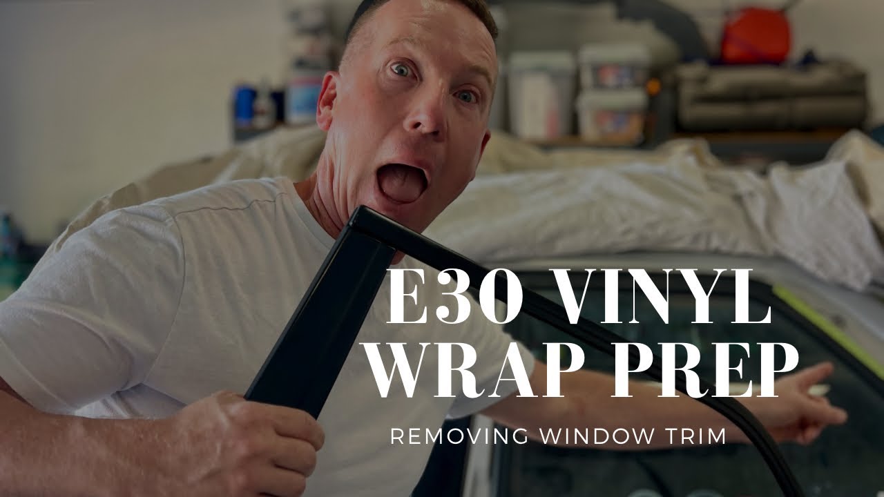 That Sucked! BMW E30 Window Trim Removal