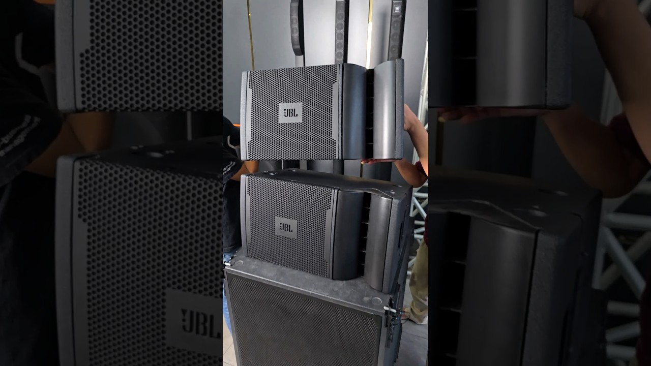 JBL BRX325SP Subwoofer and VRX932LAP Line Arrays | Sound Test