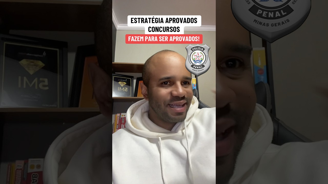 ESTRAT&Eacute;GIA PARA SER APROVADO NA PPMG!