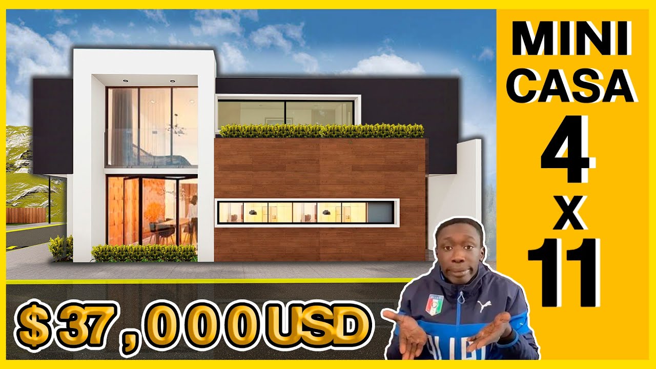 MINI CASA 4X11 mts ¡NO CREERAS todo lo que tiene por dentro! ECONOMICA