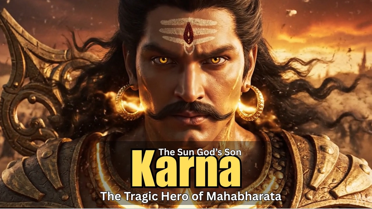 #Karna: The Tragic Hero of #Mahabharata | Curses, Sacrifice, and the Final Battle with Arjuna
