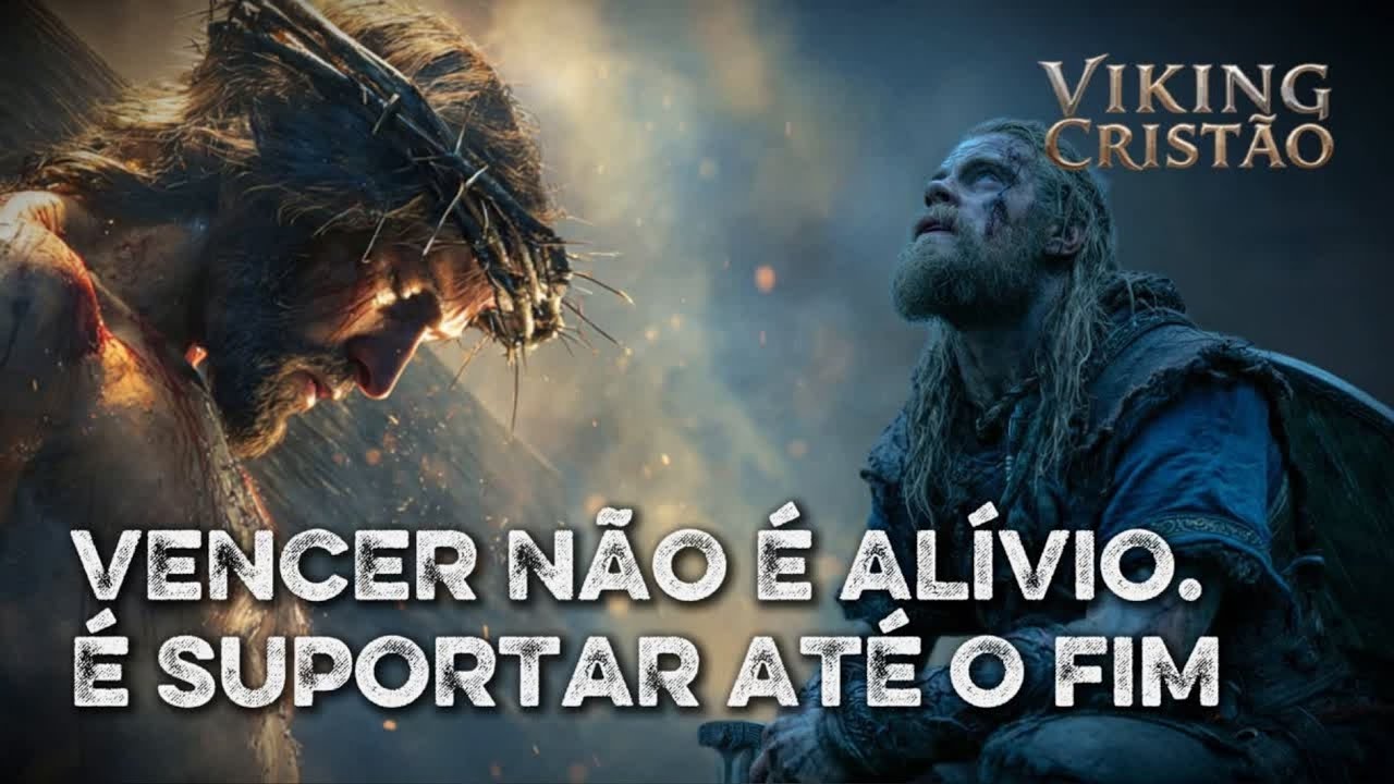 VENCER É AGUENTAR QUANDO TUDO EM VOCÊ QUER DESISTIR - LOUVOR ÉPICO VIKING