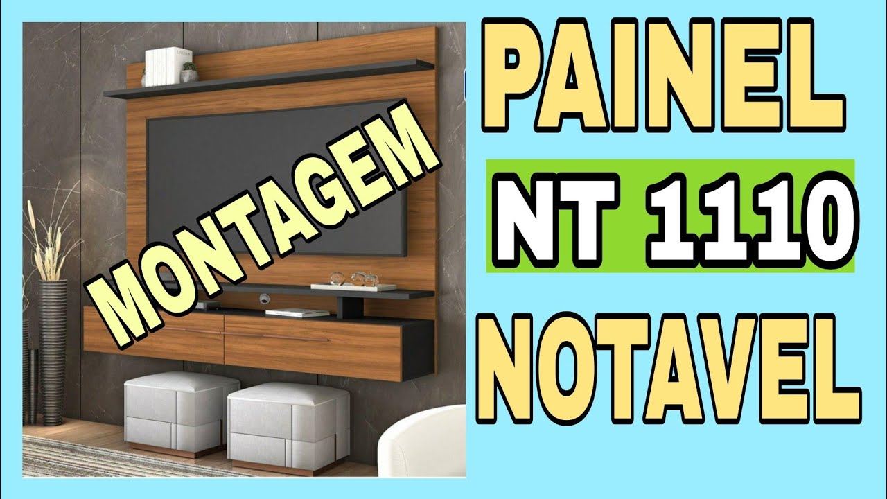 Como montar painel Nt 1110 da marca Notavel