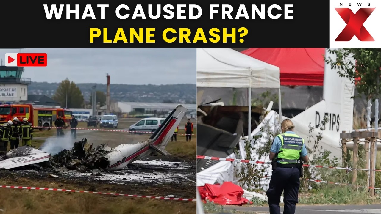 France Plane Crash LIVE: Skydiving Aircraft Crash Near Nancy Kills 11 | NewsX