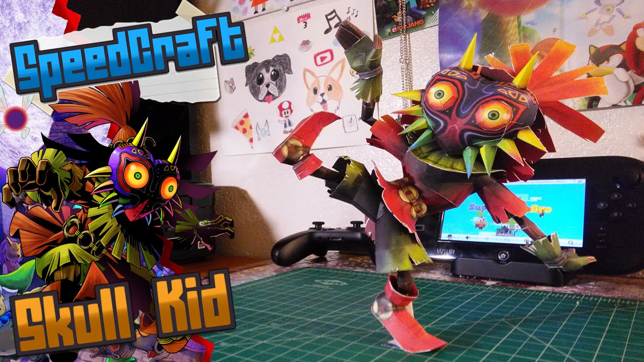 The Legend of Zelda Papercraft ~ Skull Kid ~