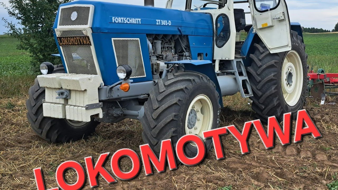 FORTSCHRITT ZT303D zwany LOKOMOTYWĄ #automobile #tractor #farming #garage #fortschritt #kabat