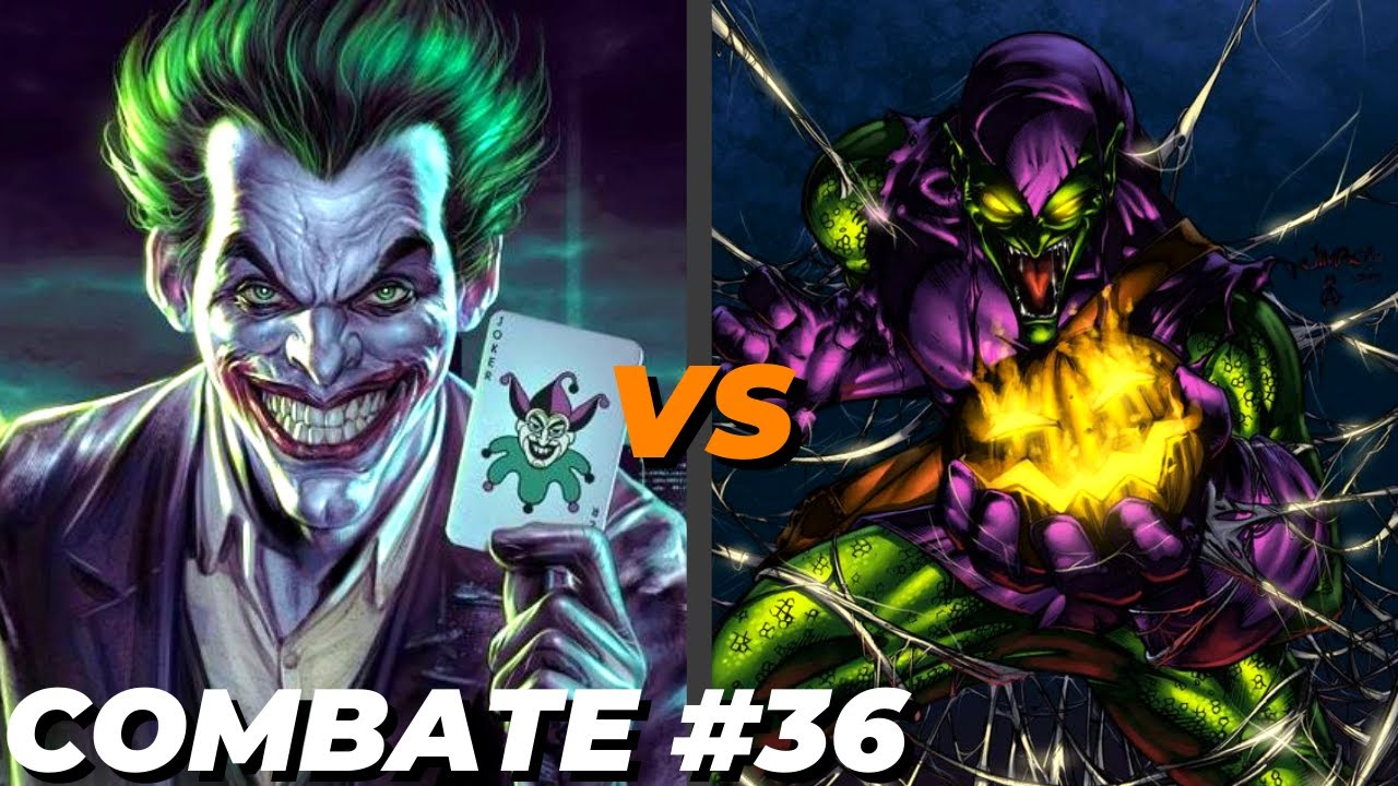 CORINGA VS DUENDE VERDE - COMBATE DE PERSONAGENS #36